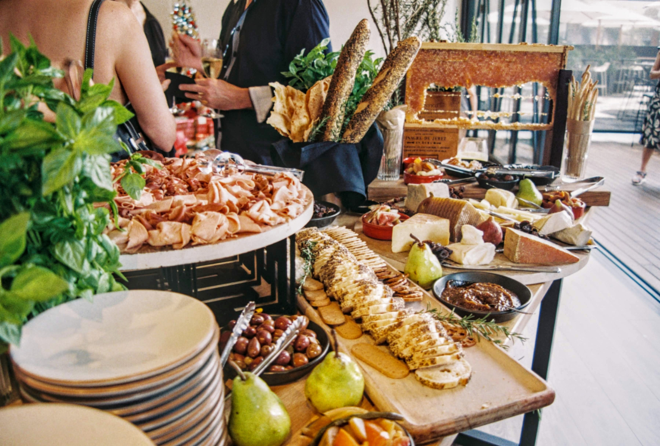 catering table